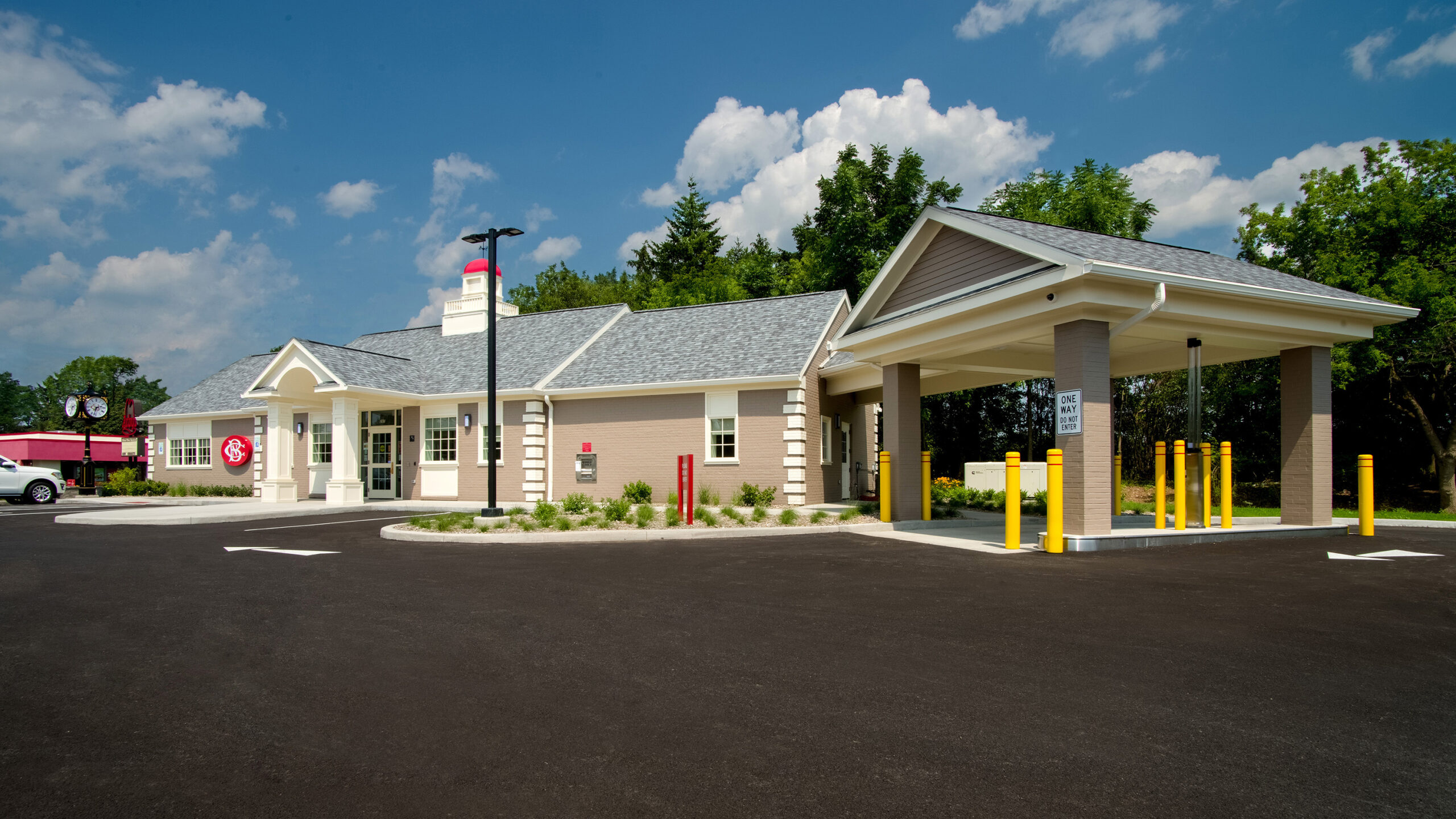 Completed Canandaigua National Bank Geneva exterior LED lighting and parking lot project