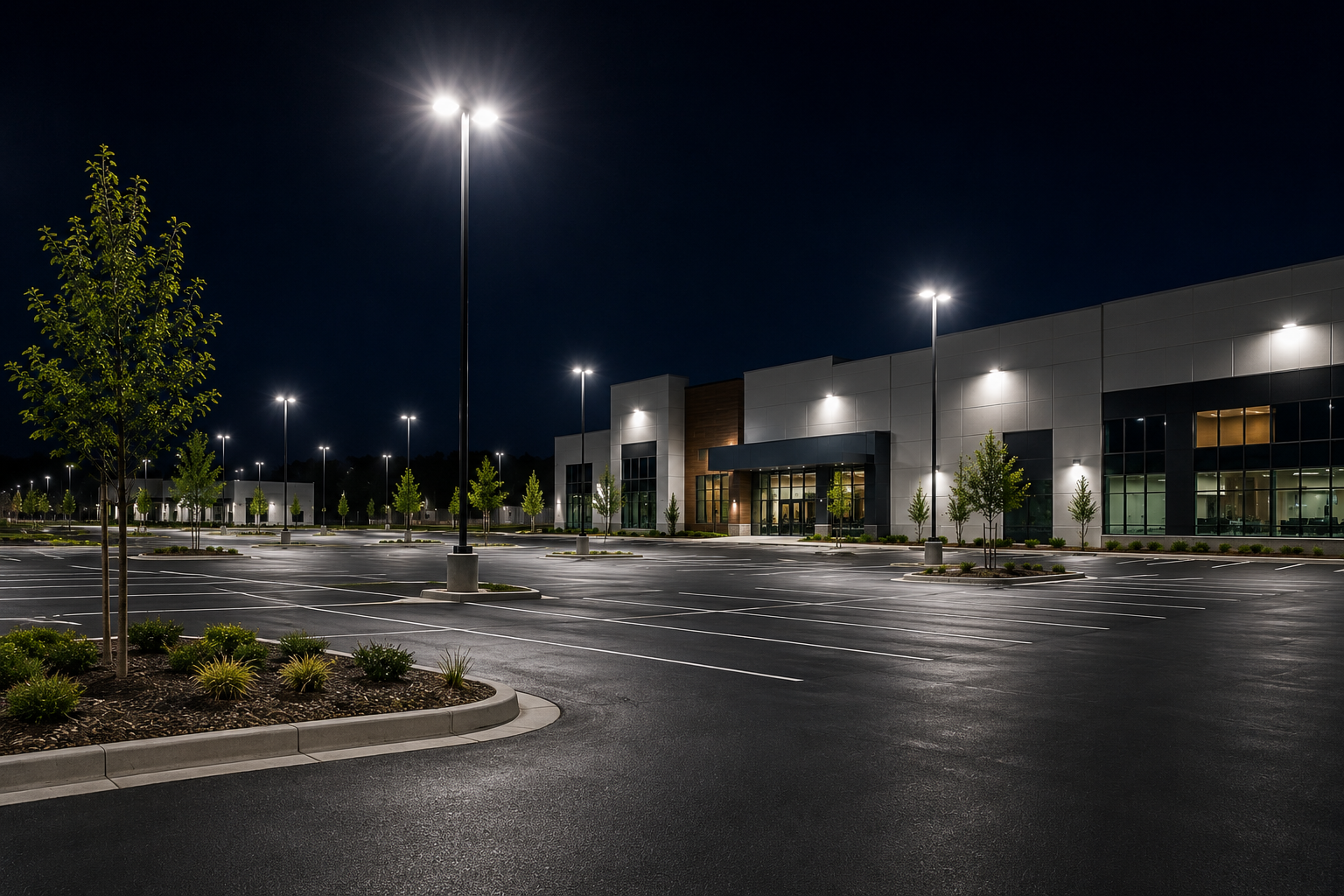 Commercial LED lighting products for indoor outdoor and industrial projects