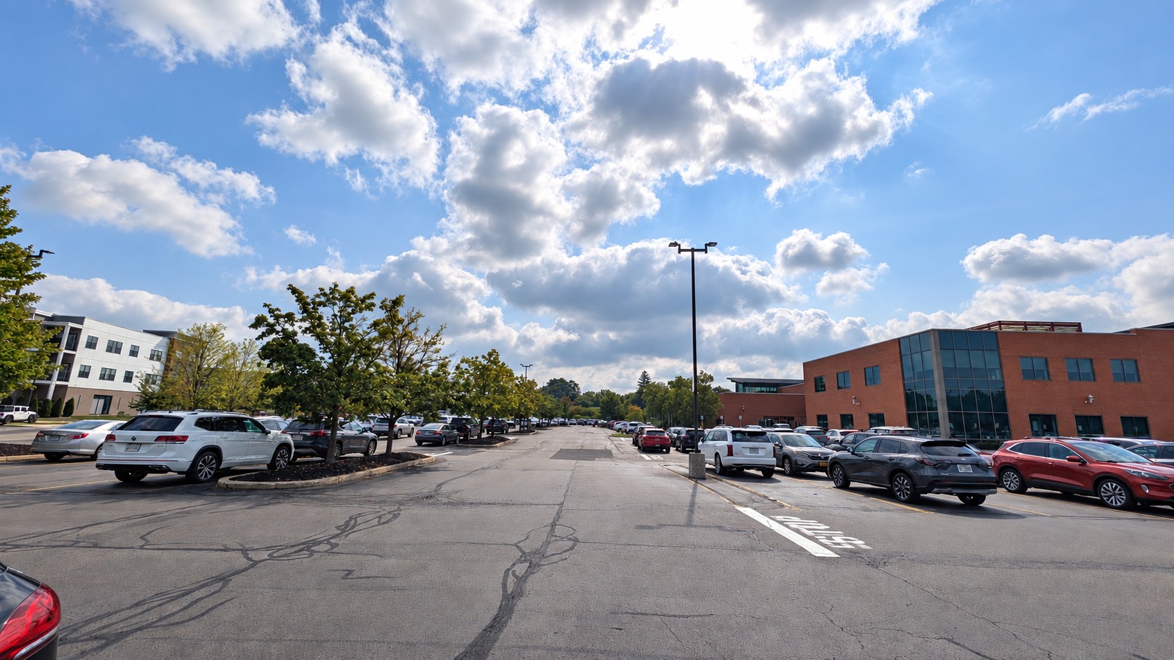 East Suburban Community Wellness Center parking lot LED site lighting upgrade