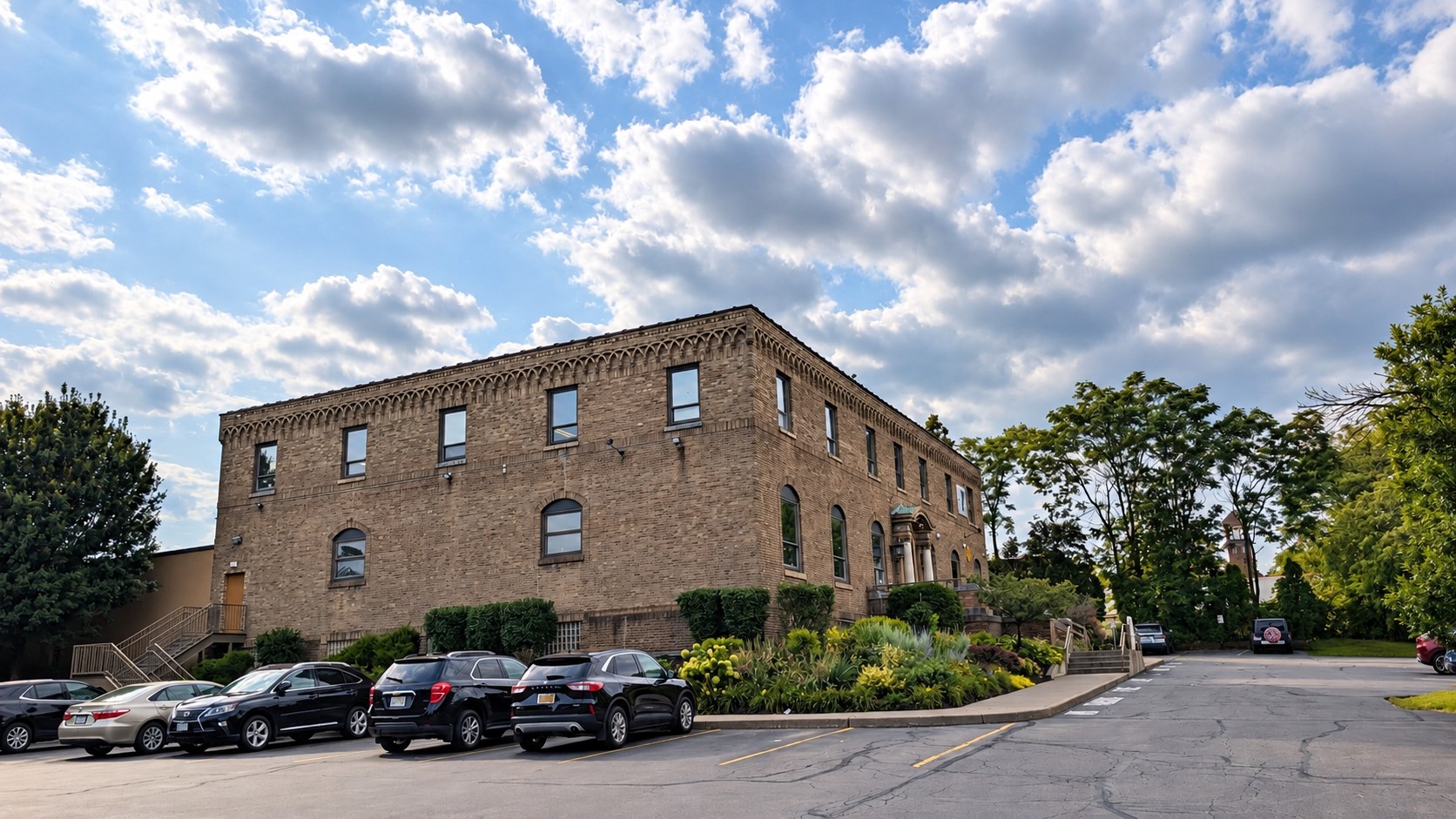 Downtown Metropolitan Fitness & Aquatic Complex exterior LED lighting and security retrofit project
