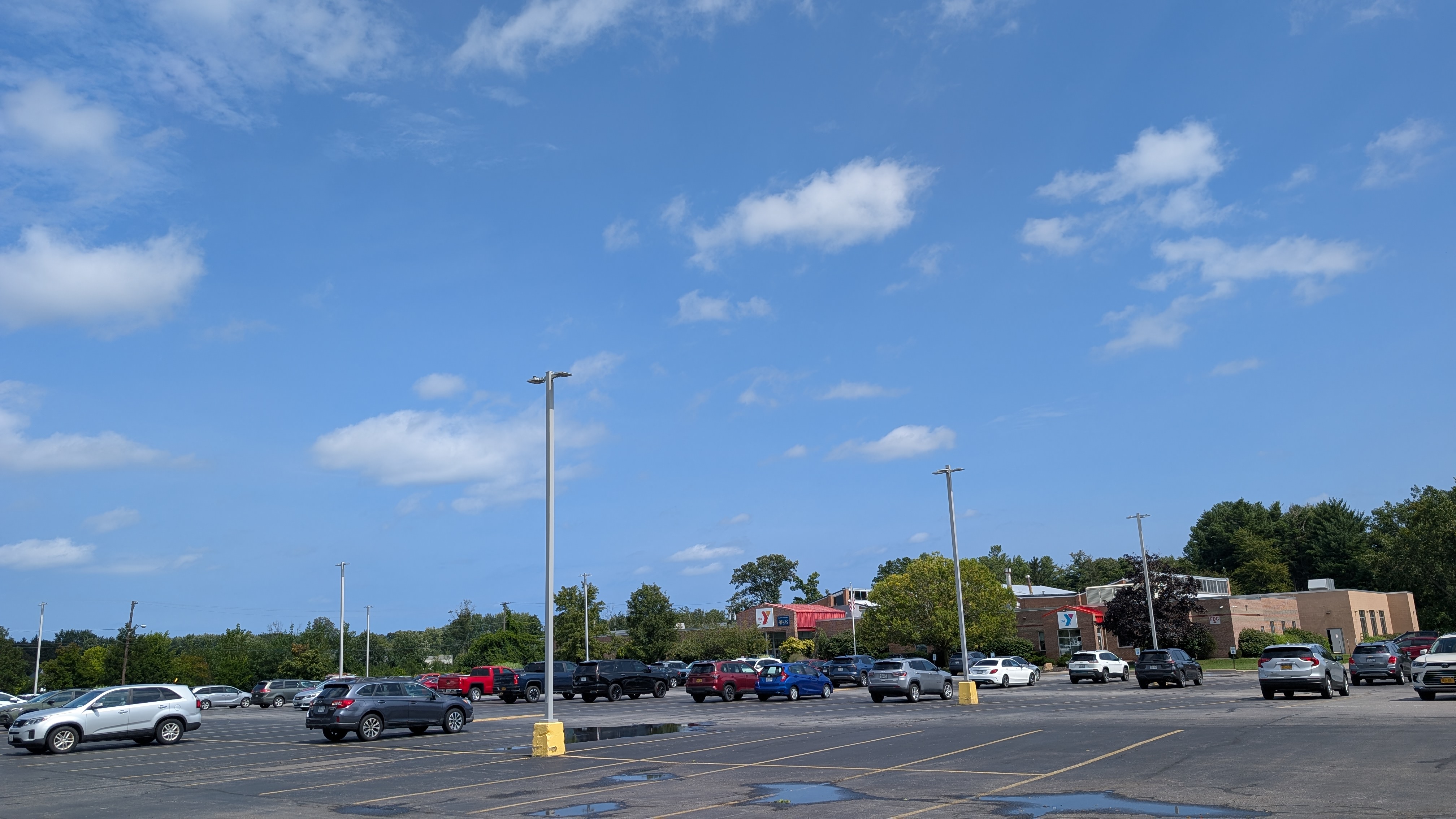 Northwest YMCA commercial exterior LED lighting project