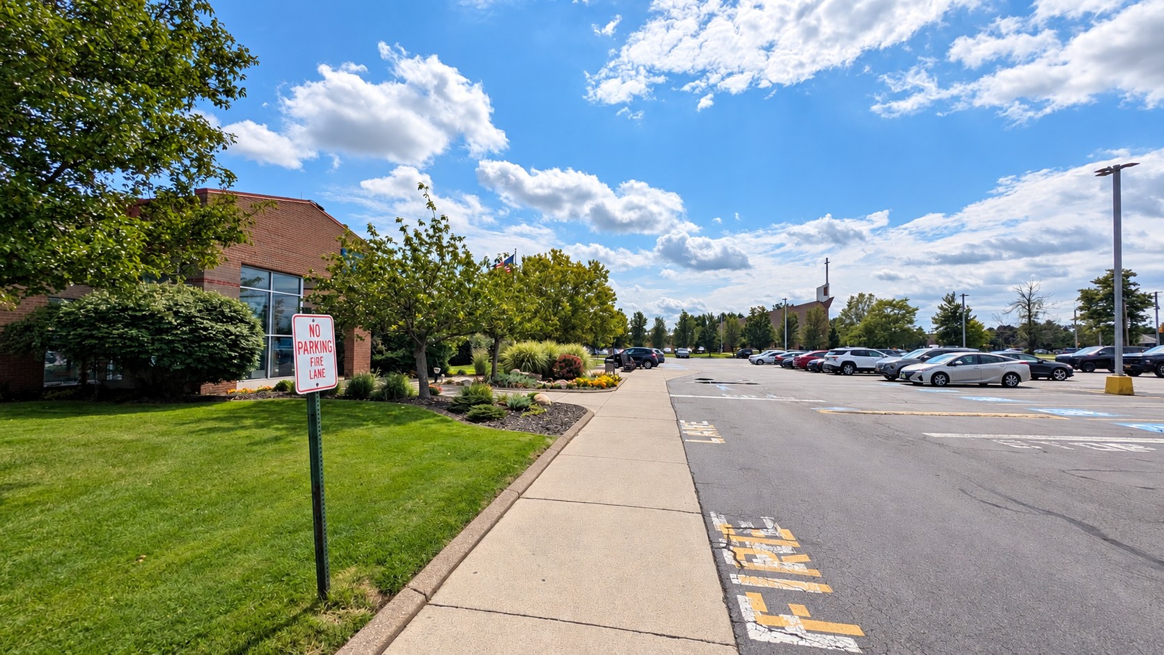 North-West Regional Recreation & Athletic Facility exterior LED lighting and parking lot project