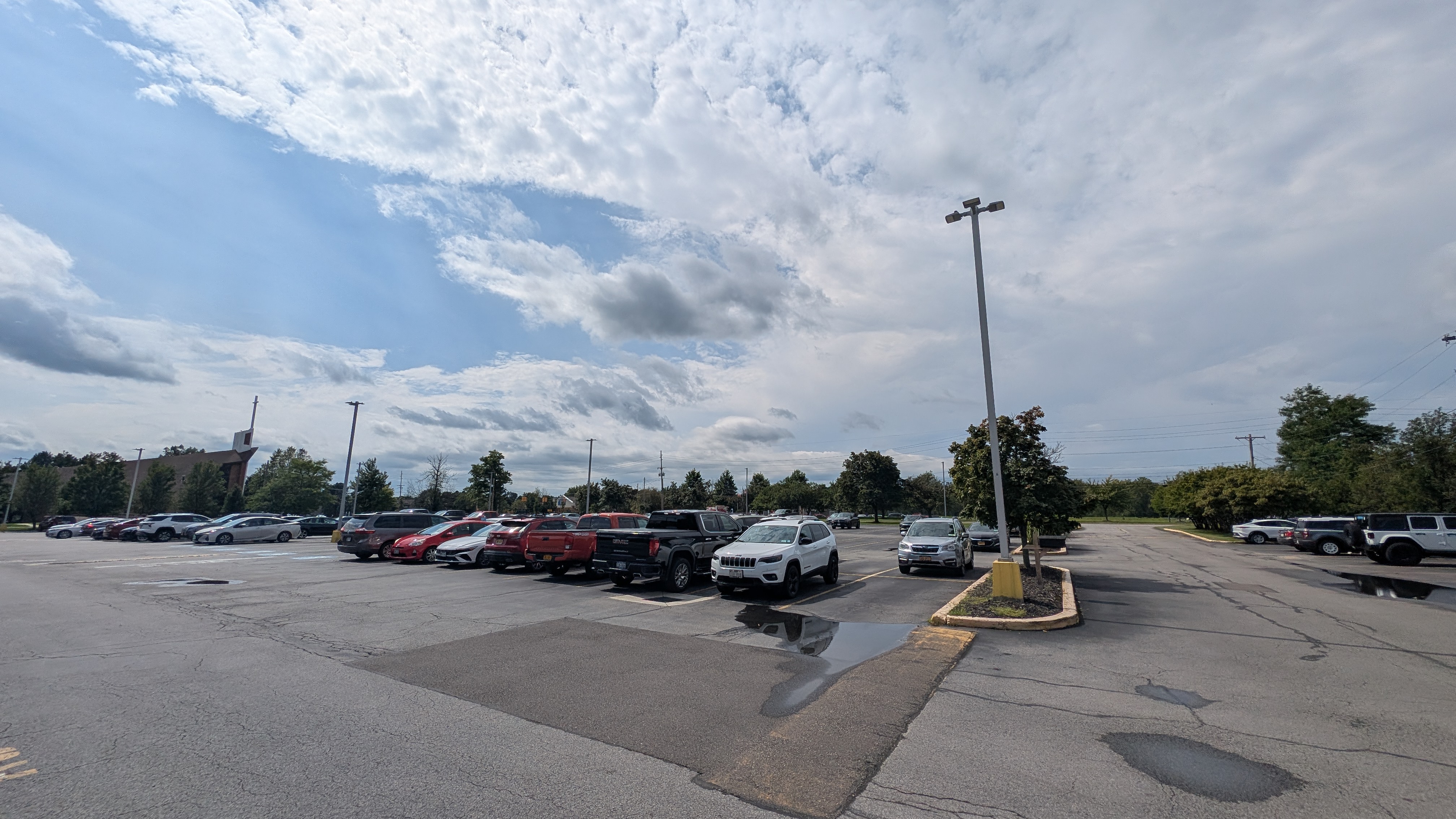 Northwest YMCA site-wide commercial LED parking lot lighting